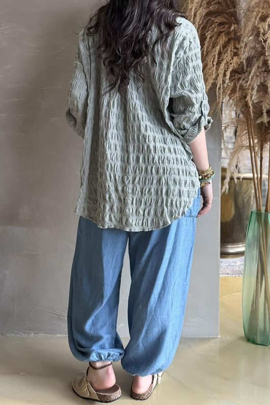 Hey Sucker Blouse Khaki /13=